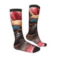 thumbnail image 3 of Haiem French Bulldog In Sunglasses Socks, Funny Novelty Crazy Design Cotton Socks Sports Socks Knee High Socks For Men, Women,1Pairs - Gift For Working Friends, 3 of 8
