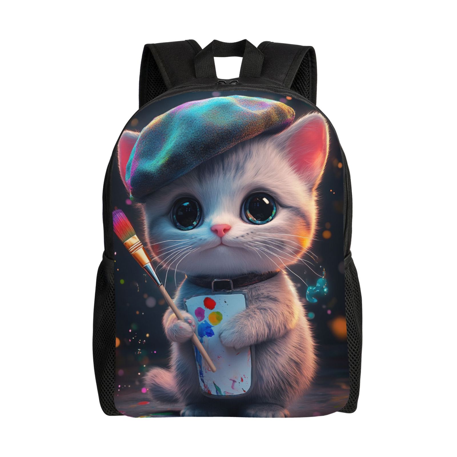 Cat Backpack Double Shoulder Backpack Durable, Spacious, Ergonomic Design for Travel, Work & Outdoor Use