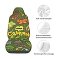 thumbnail image 4 of Wukai Camping 1 Full Set Car Seat Covers with Soft Padding Universal Auto Front Seats Protector and Cushion Mat, 4 of 5