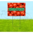 thumbnail image 1 of Tomatoes (18" x 24") Yard Sign, Includes Metal Step Stake, 1 of 6