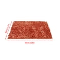 thumbnail image 2 of Alfombra de baño antideslizante Super absorbente Espesar Alfombra de baño peluda Puerta del inodoro Alfombra de felpa suave Methold HA8144-03B, 2 of 6