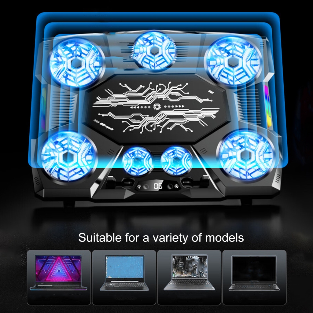 Laptop Cooling Pad Laptop Coolers Stand Laptop Fan Cooling Pad For Laptop Notebook Adjustable Laptop Cooling Stand