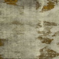 thumbnail image 1 of Ahgly Company Indoor Square Abstract Dark Khaki Green Abstract Area Rugs, 7' Square, 1 of 6