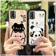 thumbnail image 5 of LYM-Phone Case For Nokia C210, Fashion Design Anti-knock Phone Pouch Animals Graffiti Cute Soft case Waterproof Silicone Durable Dirt-resistant Back Cover Cartoon Protective TPU, 5 of 9