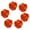 Cameo Brown 5 cm, variant on mdesiwst 6Pcs Corsage Handmade Reversible Satin Roses Wedding Corsage DIY Hair Accessories Bridal Bouquets Small Floral Accessories