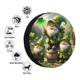 thumbnail image 4 of Susaid patrick’s day gnomes Print Tire Covers,Waterproof Anti-UV Snow Sun Rain Tire Covers for RV,Truck, SUV, Trailer, Camper-17 inch, 4 of 6