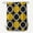 Mustard, variant on Simply Daisy 70" W x 73" L Mod Circles Polyester Shower Curtain, Dark Red [1 Ct]