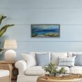 thumbnail image 2 of Stupell Industries Stormy Seascape Sky Gray Framed Floater Canvas Wall Art design by Violeta Vollmer, 11 x 25, 2 of 9