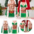 thumbnail image 2 of Couple Aprons With Santa Style Design Festive Holiday Cooking Aprons With Trim And Belt Buckles Kitchen For And Custom Aprons for Men Bar Aprons for Men Men Cooking Aprons Kitchen Smocks for Women, 2 of 4