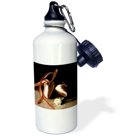 

3dRose Ballet Slippers Sports Water Bottle 21oz