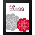 thumbnail image 2 of Robinson, Tamara 15x18 Black Modern Framed Museum Art Print Titled - Flower Floss Rose, 2 of 5