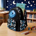 thumbnail image 3 of Bulopur Football Kids School Bag Set 4 Pcs Lightweight Breathable Kids School Backpack with Lunch Box, Pencil Case and Water Bottle Cover for Boys, 3 of 7