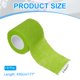 thumbnail image 2 of Uxcell venda autoadhesiva elástica, cinta envolvente autoadherente y transpirable para deportes, verde claro, 2 of 6