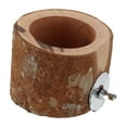 thumbnail image 4 of Comedero de madera para hámster, boca ancha, cuencos pequeños para osos dorados y loros pequeños., 4 of 14
