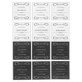 thumbnail image 1 of Etiquetas adhesivas impermeables de 12 piezas para la organización del baño Shampoo y acondicionador de botellas etiqueta etiqueta para una fácil identificación, 1 of 4