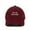 Burgundy, variant on No to Racism Baseball Cap Embroidered Cotton Adjustable Dad Hat Khaki