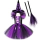 thumbnail image 2 of Vestido de tutú de bruja para niñas, Disfraces de Halloween de carnaval, traje de Cosplay para niños, vestidos de fantasía para niñas, conjunto de ropa para niños Fivean unisex, 2 of 2