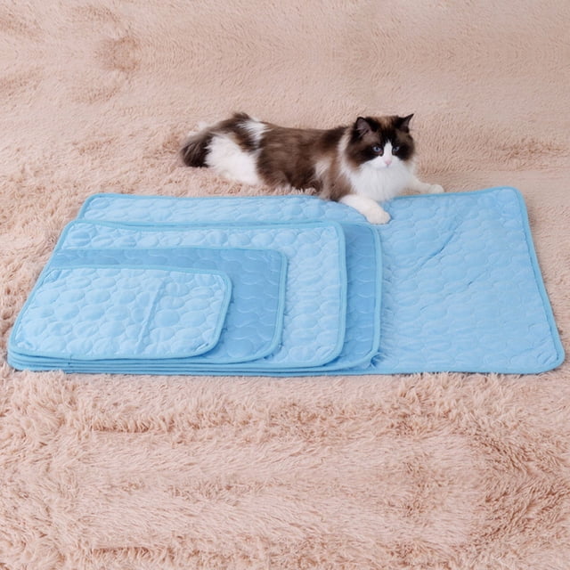 BRIGHTFUFU Para Perros Refrescante Azul Con Material Cómodo Y Transpirable