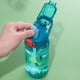 thumbnail image 3 of Botella de agua a prueba de derrames para niños, vaso con forma de dibujos animados, de gran capacidad, con pajitas y tapas, 600Ml, 3 of 5