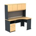thumbnail image 1 of Bush Business Series un Bureau d'Angle de 60" avec Hutch et Piédestal, 1 of 1