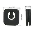 thumbnail image 2 of Unique Bargains Tennis Racket Dampeners, 8 Pcs Silicone Tennis Dampeners, Black, 2 of 6