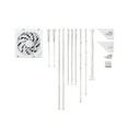 thumbnail image 4 of ASUS ROG STRIX 850G 850W White Edition Power Supply, ROG Heatsinks, Axial-tech Fan Design, Dual Ball Fan Bearings, 0dB Technology, 80 PLUS Gold Certification, Fully Modular Cables, 4 of 7
