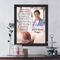 thumbnail image 6 of NICU Nurses Prayer, Nurse Appreciation Gifts, Infant Caregiver, Religious Picture Frame, 5040CH, 6 of 8