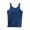 Blue, variant on Qiopertar Women's Camisole Tops with Built-in Bra Solid Color V-Neck Sleeveless Casual Comfy Summer Spring Beach Vacation Pullover Tank Tops, Yellow M