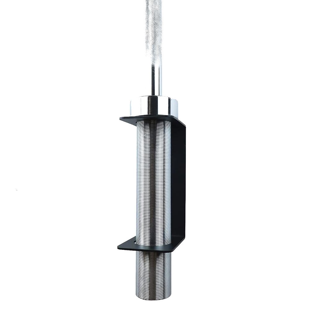 Yihuala Wall Mounted Barbell Storage Rack Single Vertical Barbell Holder Gym Hangers Gym Dumbbells Rod Holder