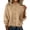 Khaki, variant on Husipze Womens Crew Neck Knit Cardigan Sweater Open Front Button Down Long Sleeve Loose Ribbed Fit Casual Tops White S