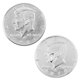 thumbnail image 2 of Moneda de medio dólar, plata, oro, trucos de magia, truco con monedas, truco callejero de cerca, 2 of 5