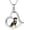 Rottweiler, variant on French Bulldog Guinea Pig Fox Sloth Necklace 925 Sterling Silver Cute Animal Heart Pendant Jewelry Gifts for Women