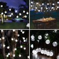 thumbnail image 3 of Guirnalda de luces solares Lezonic, 50 LED, 7 m, impermeables para exteriores, 3 of 7