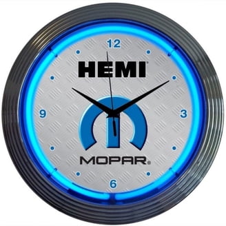VOLKSWAGEN VW BLUE NEON CLOCK – 8VWCLK - Walmart.com