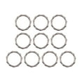 thumbnail image 3 of GUOOL 10 Pcs Pince à Mousqueton Ronde Tendance pour Sac Fourre-Tout Argent, 3 of 9