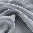 thumbnail image 3 of Rideau Transparent Blanc Rideaux Semi-Transparents 140260cm Intérieur Moderne Effet Transparent, Gris, 3 of 4