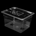 thumbnail image 3 of Ccdes Sous Vide Culinary Container,11L Collapsible Hinged Sous Vide Container with Lid for Sous Vide Circulator Culinary Cooker,Collapsible Sous Vide Container, 3 of 8