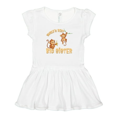

Inktastic Big Sister Gift Toddler Girl Dress