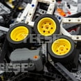 thumbnail image 4 of 415pcs Beam-Frame-Axles-Pins-Wheel-Rebound-Motor, Compatible with Technic-Parts, for Technic-Project-Bulk-Parts (Random Colour), 4 of 6