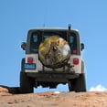 thumbnail image 5 of Heavy Duty Spare Tire Cover Funny Squirrel Wheel Protectors Weatherproof Wheel Covers Cute Animals Tire Cover for Camper Trailer Truck SUV Universal 12inch, 5 of 8