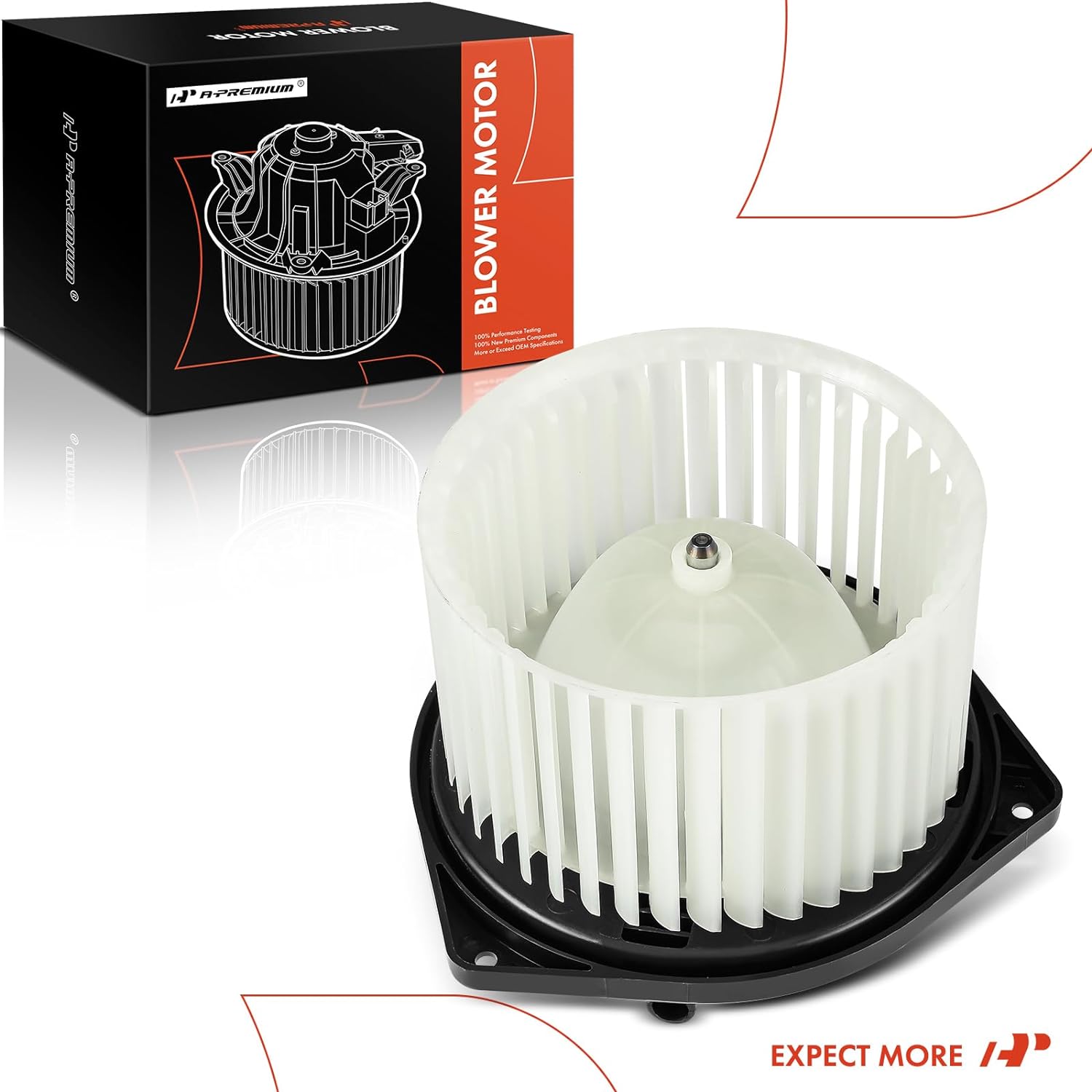 A-Premium Heater Blower Motor with Fan Cage Replacement for Mitsubishi Outlander 2007-2014 Outlander Sport 2011-2014 Lancer 2008-2015
