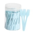 thumbnail image 4 of Espátulas para base de maquillaje, herramienta para mezclar mascarillas faciales, fácil de limpiar, profesional, lavable, cuchara para mascarillas Azul cielo, 4 of 9