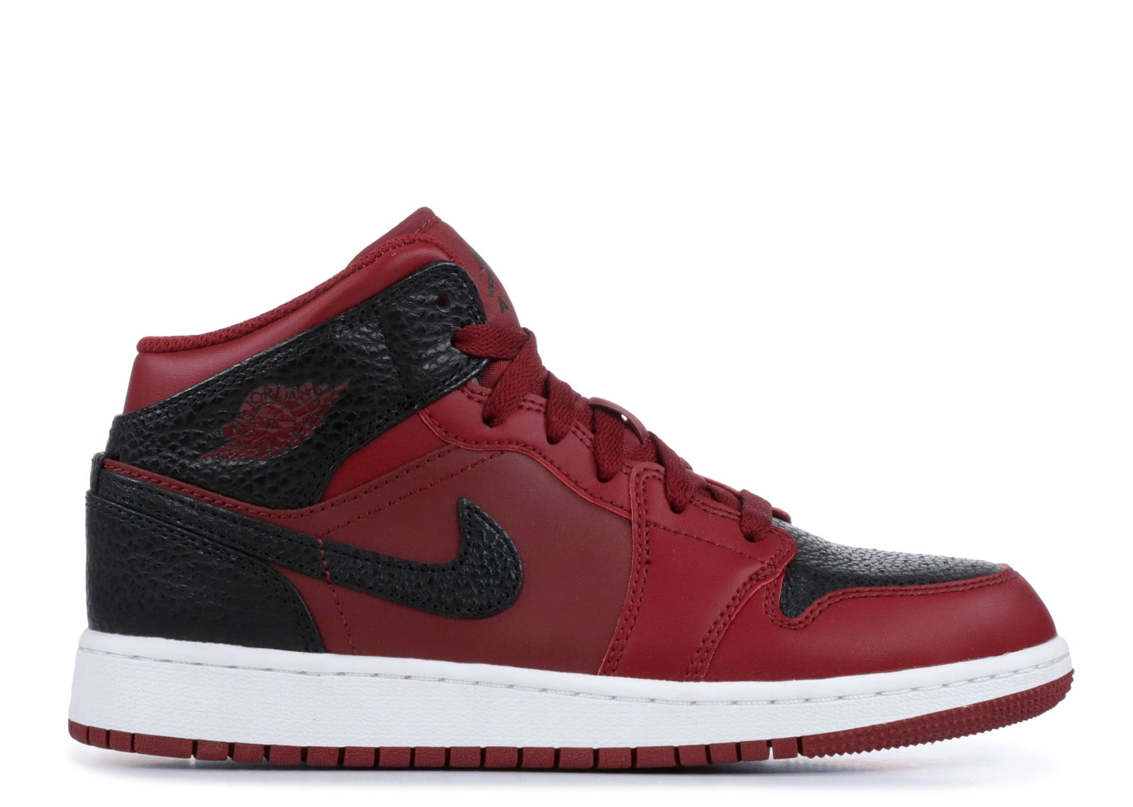 jordan 1 retro mid team red black