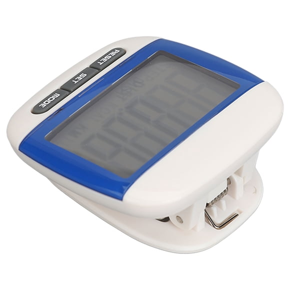 Contador de distancia y calorías, podómetro para caminar, gran pantalla LCD, contador de pasos, tecnología avanzada