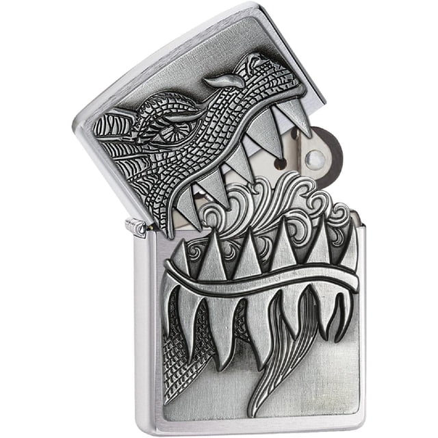 Zippo Clásico encendedor de dragón flameado 28969 Zippo 1