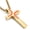 Gold, variant on Baseball Bible Verse Cross Necklace Stainless Steel Chain Pendant Religious Baseball Stuff Accessories Jewelry Graduation Christmas Gifts