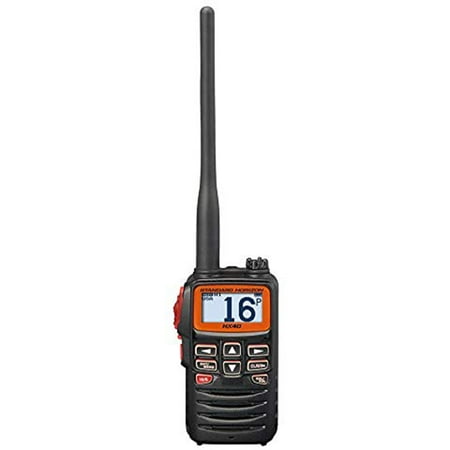 Standard Horizon HX40 6w Ultra Compact Handheld VHF, (Best Handheld Marine Vhf)