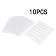 thumbnail image 2 of Lefu 42 Pockets Clear Plastic Coin Pocket Pages Protectors Sheets Pitch 7 cm, 2 of 6