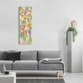 thumbnail image 6 of Epic Art 'Dreamy Flowers II' by Silvia Vassileva, Acrylic Glass Wall Art, 16"x48", 6 of 8