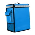 thumbnail image 2 of Mochila aislante Strade Fareast Limited para entrega de alimentos bolsa térmica comida fría caliente bolsillos de malla azul, 2 of 8